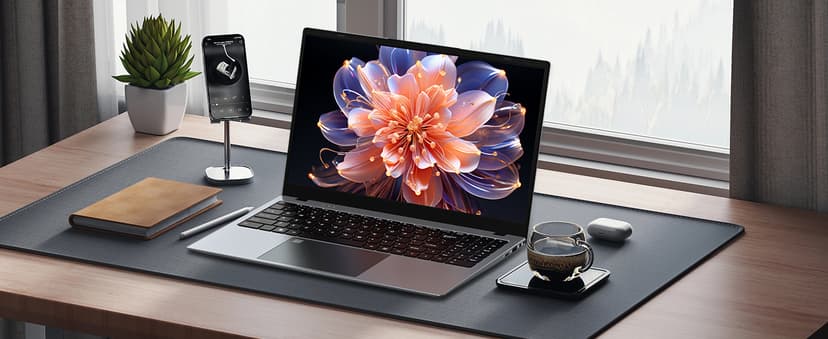 15.6 Inch Student Business Laptop Computer, 16GB RAM 512GB ROM, Intel N100 (Beat i5-7200U, Up to 3.4GHz), Windows 11 Pro with FHD IPS Display, WiFi 5, BT5, Type-C, HDMI, USB 3.2