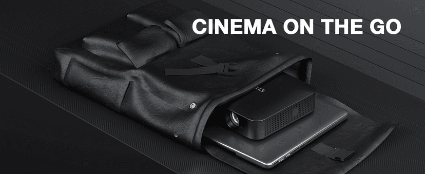 【360°Adjustable Stand & Auto Focus/Keystone】Mini Projector with WiFi and Bluetooth, 550ANSI Native 1080P Portable Outdoor Movie Projector, VOPLLS Home Projector 4K Support for HDMI/USB/Phone/PC(Black)