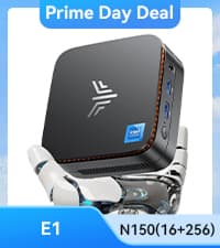 KAMRUI E2 Mini PC 11 Pro, 12th Gen Alder Lake N97(up to 3.6GHz) Micro PC (Beat N150/N100/N95), 16GB RAM 512GB M.2 SSD, Desktop Computers 4K Dual Display/USB3.2/WiFi/BT/LAN Small Computer