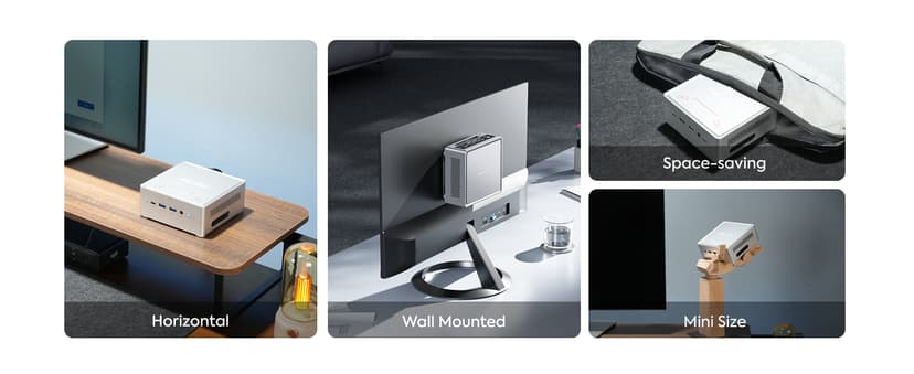 MINISFORUM NAB9 Plus Mini PC Intel Core i9-12900HK(14C/20T), 32GB RAM 1TB SSD, HDMI+DP+USB4(PD) Video Outputs Mini Computers, OCuLink Port, 2X 2.5G LAN Port Intel Iris Xe Graphics Desktop Computer