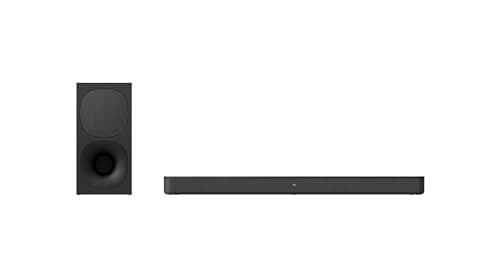 Sony HT-S400 2.1ch Soundbar with Powerful Wireless subwoofer, S-Force PRO Front Surround Sound, and Dolby Digital, Black