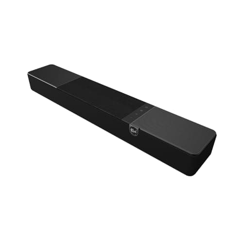 Klipsch Flexus CORE 100 2.1 Channel Powered by Onkyo Bluetooth Sound Bar with Dolby Atmos and Custom Tuned Bass - Black Bundle with 2X Deco Gear 6' 4K HDMI 2.0 Cables & 6x6 Microfiber Cleaning Cloth