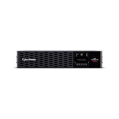 CyberPower PR3000RTXL2UN Smart App Sinewave UPS System, 3000VA/3000W, 9 Outlets, 2U Rack/Tower, RMCARD205 Pre-Installed, EBM Option