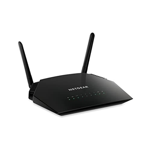 NETGEAR WiFi Router (R6230) - AC1200 Dual Band Wireless Speed (up to 1200 Mbps) | Up to 1200 sq ft Coverage & 20 Devices | 4 x 1G Ethernet and 1 x 2.0 USB ports