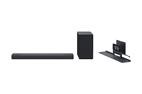 LG SC9S 3.1.3-Channel Perfect Matching Soundbar to the OLED evo C Series TV, Dolby Atmos, WOW Orchestra, WOWCAST Built-in with Wireless Dolby Atmos, Rear Speaker Ready, Wireless Subwoofer (2024 Model)