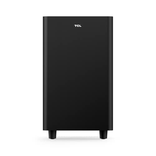 TCL 4K Alto 8 Plus 2.1.2 Channel Dolby Atmos Sound Bar with Wireless Subwoofer, Bluetooth – TS8212-NA, 39-inch, Black