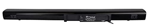 Rockville ROCKBAR 40" 400W Soundbar W/Wireless Subwoofer/Bluetooth/HDMI/Optical, Black