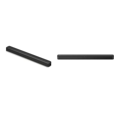 Sony HTX8500 2.1ch Dolby Atmos/DTS:X Soundbar with Built-in subwoofer, Black & S100F 2.0ch Soundbar with Bass Reflex Speaker, Integrated Tweeter and Bluetooth