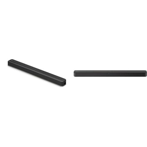 Sony HTX8500 2.1ch Dolby Atmos/DTS:X Soundbar with Built-in subwoofer, Black & S100F 2.0ch Soundbar with Bass Reflex Speaker, Integrated Tweeter and Bluetooth
