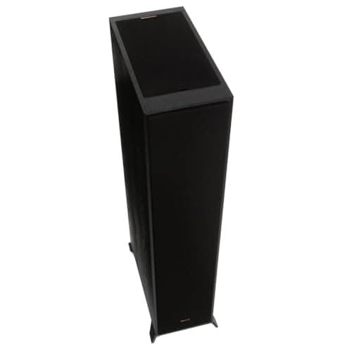 Klipsch Reference Series 5.2 Home Theater Pack with R-625FA Floorstanding Speakers, R-52C Center Channel Speaker, R-41M Bookshelf Speakers and R-12SW Subwoofers, Black