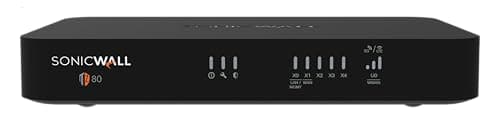 Sonicwall TZ80 Total Secure - 1 Year Advanced Protection (03-SSC-2840) | TZ80 Network Security Appliance with 1 Year Advanced Protection Service Suite | Next-Generation Firewall