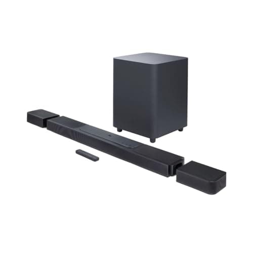 JBL Bar 1300X: 11.1.4-Channel soundbar with Detachable Surround Speakers, MultiBeam™, Dolby Atmos® and DTS:X®, Black