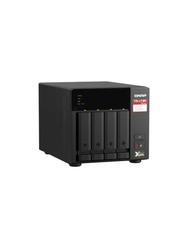 QNAP TS-473A-8G SAN/NAS Storage System, Black