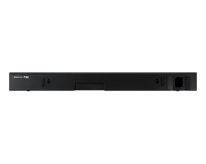 Samsung Dolby Audio/DTS 2.0 Channel Soundbar with Built-in Woofer - Black - Supports Streaming Music via Bluetooth & NFC (HW-T400)