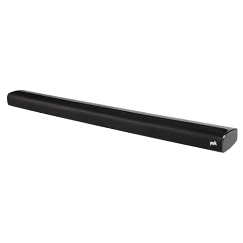 Polk Audio Signa S2 Sound Bar & Wireless Subwoofer – Exclusive VoiceAdjust Technology, Ultra-Slim Design, Works with 4K & HD TVs, HDMI & Optical, Bluetooth, Wireless Streaming
