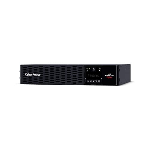 CyberPower PR3000RTXL2UN Smart App Sinewave UPS System, 3000VA/3000W, 9 Outlets, 2U Rack/Tower, RMCARD205 Pre-Installed, EBM Option