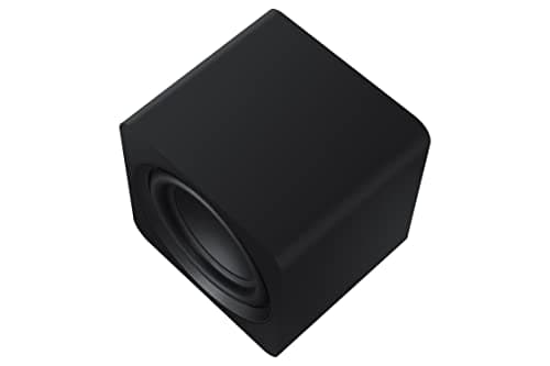 SAMSUNG SWA-W510 Subwoofer for S Series Soundbar with Powerful Bass, Wireless, Unibody Design, Compact 6.5" Size, 2022, Black