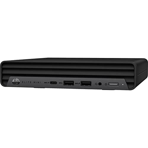 HP Elite Mini 800 G9 Business Desktop Computer, 14th Gen Intel 20-Core i7-14700 up to 5.4GHz, 32GB DDR5 RAM, 1TB PCIe SSD, WiFi 6, Bluetooth, Type-C, Keyboard and Mouse, Windows 11 Pro, AZ-XUT