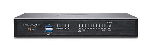 Sonicwall TZ570 Network Security Appliance (02-SSC-2833) | Next-Generation Firewall | Zero-Touch Deployment | 8X 1GbE Ports, 2X 5GbE Ports