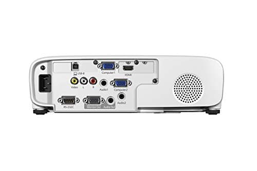 Epson, EPSV11H981020, PowerLite E20 3LCD Classroom Projector, 1 Each, White , 3.4"x11.8"x9.8"