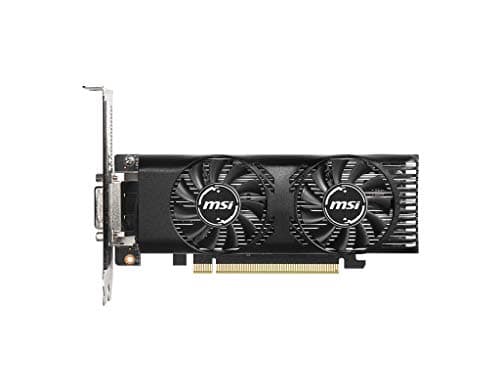 MSI Gaming GeForce GTX 1650 128-Bit HDMI/DP/DVI 4GB GDRR5 HDCP Support DirectX 12 VR Ready OC Low Profile Bracket Included Graphics Card (GTX 1650 4GT LP OC)
