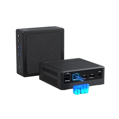 Mini PC,N100 B4 Mini Desktop Computer,16GB DDR4 RAM,512GB PCIE 3.0 SSD,Dual Display,1 RJ45 1G LAN,USBx4,Type-C, Wi-Fi5,BT4.2,for School PC, Office PC, Home Theater