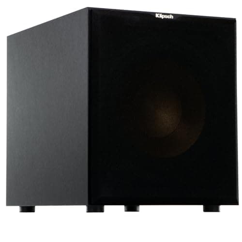Klipsch Reference Series 5.2 Home Theater Pack with R-625FA Floorstanding Speakers, R-52C Center Channel Speaker, R-41M Bookshelf Speakers and R-12SW Subwoofers, Black