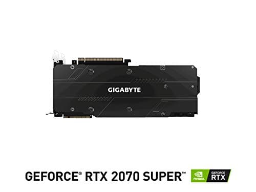 Gigabyte GV-N207SGAMING OC-8GD GeForce RTX 2070 Super Gaming OC 8G Graphics Card, 3X Windforce Fans, 8GB 256-Bit GDDR6, Video Card