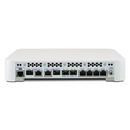 Netgate 6100 pfSense+ Security Gateway | Router, Firewall, VPN | Lifetime TAC Lite Support | 2x10 GbE SFP+ Ports | 2x1 Gbps Combo Port RJ45 Copper OR SFP Fiber | 4X 2.5 Gbps Ports
