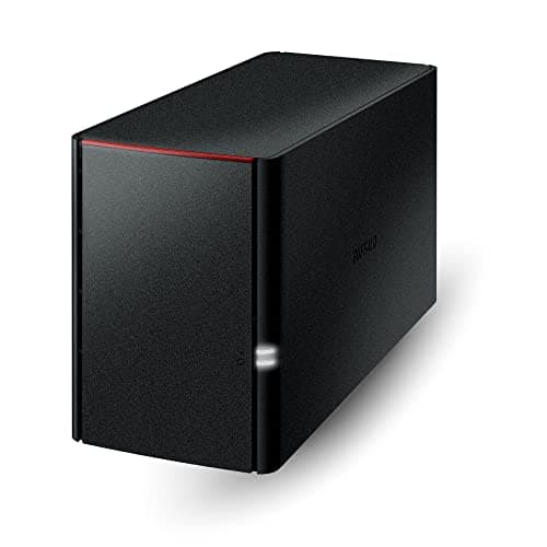 BUFFALO LinkStation SoHo 220 12TB 2-Bay NAS Network Attached Storage with HDD Hard Drives Included NAS Storage That Works as Small Office and Home Cloud or Network Storage Device for Home Office