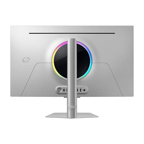 Samsung 32DG8 32 Inch Odyssey G80SD 4k UHD Smart Gaming Monitor with 6 Year Amber Protection Plan (2024)