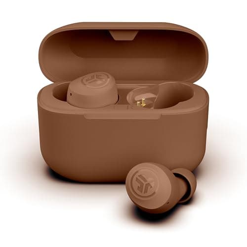 JLab Go Air Pop+ Tones True Wireless Earbuds, in Ear Headphones, Bluetooth Earphones, 35H Playtime Ear Buds, Bluetooth Earbuds with Microphone, USB-C Charging Case, Dual Connect, EQ3 Sound, (1615 C)