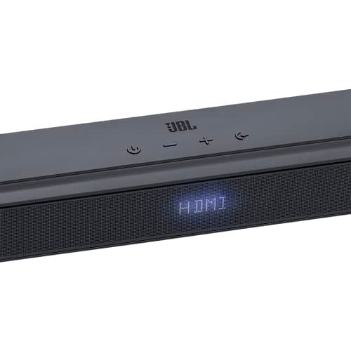 JBL Bar 2.1 Deep Bass (MK2) - 2.1 Channel soundbar with Wireless subwoofer (6.5’’), 300W Max Output, Bluetooth Enable (Black)
