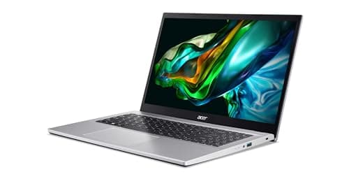 acer Aspire 3 Slim Laptop in Silver Ryzen 7 8-Core up to 4.3GHz 16GB RAM 512GB SSD 15.6in FHD Web Cam WiFi HDMI W11 (A315R7 - Renewed)