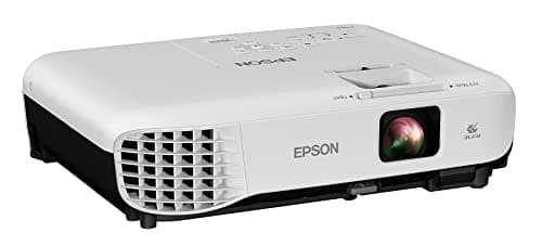 Epson VS350 XGA 3,300 lumens color brightness (color light output) 3,300 lumens white brightness (white light output) HDMI 3LCD projector