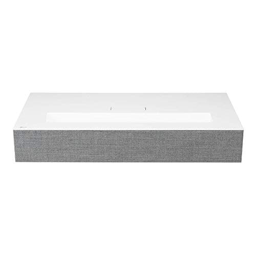 LG HU85LA Ultra Short Throw 4K UHD Laser Smart Home Theater Cinebeam Projector with Alexa built-in, LG Thinq AI, and LG webOS Lite Smart TV