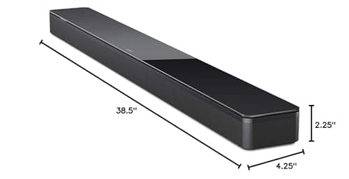 Bose Smart Soundbar 700: Premium Bluetooth Soundbar with Alexa Voice Control Built-in, Black