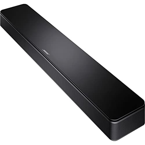 Bose TV Speaker - Soundbar for TV with Bluetooth and HDMI-ARC Connectivity, Black, Includes Remote Control and H&A High-Speed HDMI Cable