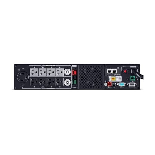 CyberPower PR3000RTXL2UACN Smart App Sinewave UPS System, 3000VA/3000W, 9 Outlets, 2U Rack/Tower, RMCARD205 Pre-Installed, EBM Option, Built-in Cloud
