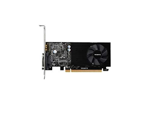 GIGABYTE GV-N1030D4-2GL GeForce GT 1030 Low Profile D4 2G Computer Graphics Card