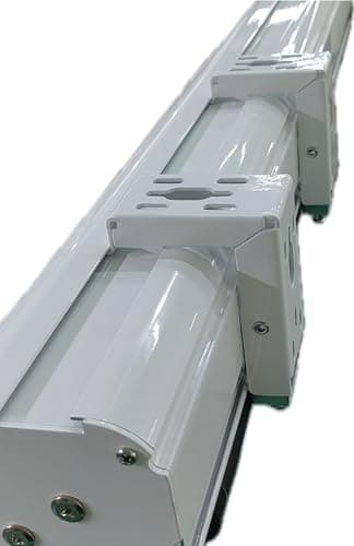 Tensioned Motorized Electric Drop Down 4K/8K Projection Screen, 120" Diagonal 16:9 Matte White with White Aluminum Case Silver Ticket Products P169120
