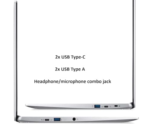 Acer Chromebook 315 Laptop (15.6" FHD, Intel Celeron N4500, 4GB RAM, 128GB Storage (64GB eMMC + 64GB SD Card) Home & Student, Long Battery Life, Numeric KB, Wi-Fi, Webcam, IST Hub, Nitro, Chrome OS