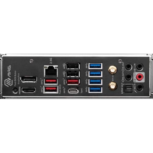 MSI MAG B650 Tomahawk WiFi Gaming Motherboard (AMD Ryzen 9000/8000/7000 Series Processors, AM5, DDR5, PCIe 4.0, M.2, SATA 6Gb/s, USB 3.2 Gen 2, HDMI/DP, Wi-Fi 6E, Bluetooth 5.3, 2.5Gbps LAN, ATX)