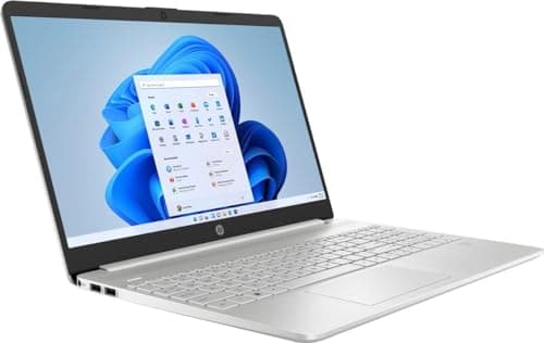 HP 15.6" Business and Student Laptop, Free Microsoft Office 2021 with Lifetime License, HD Touchscreen Display, Intel 6-Core i3-1215U 4.4 GHz, 16GB RAM, 512GB SSD WiFi Windows 11 Pro, Silver