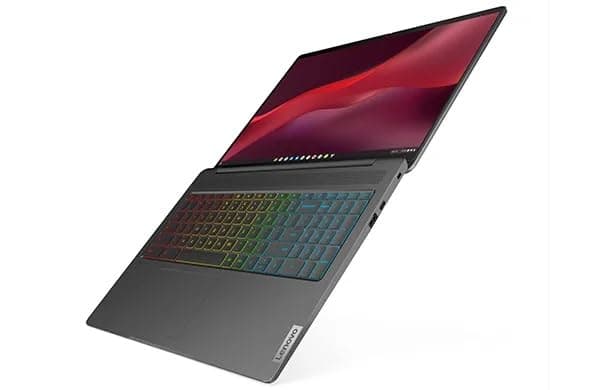 Lenovo IdeaPad 5 Gaming Chromebook Intel 6-Core i3 up to 4.4Ghz 8GB Ram 128GB SSD Web Cam WiFi 16in 2.5K LCD RBG Keyboard Chrome OS (IDP3 – Renewed), Grey