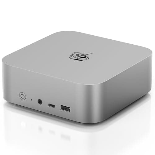 Beelink SER8 Mini PC AMD Ryzen 7 8745HS(UP to 4.9GHz), 32GB DDR5 1TB PCIE4.0 SSD, AMD Radeon 780M Graphics 12core 2600MHz Mini Gaming PC, USB4.0/Triple Display/WiFi6/BT5.2/2.5Gbps LAN Mini Computer