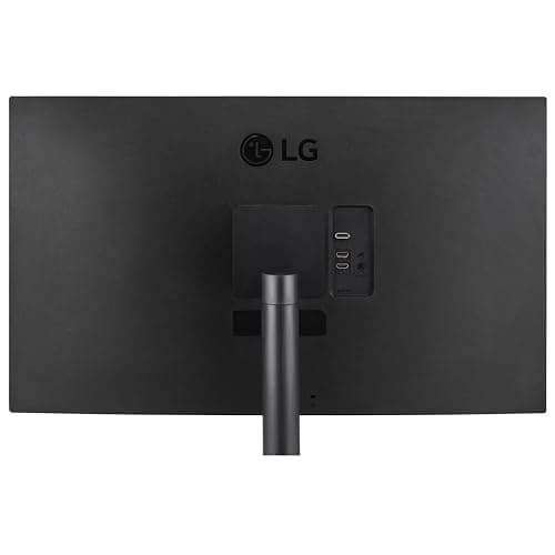 LG 32UR500K-B Ultrafine 32-inch 4K UHD (3840x2160) Computer Monitor HDR10 Built-in Speaker x2 OnScreen Control Reader Mode Flicker Safe Borderless Design HDMIx2 DisplayPort Black