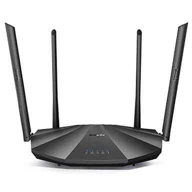 Tenda AC2100 Smart WiFi Router AC19 - Dual Band Gigabit Wireless (up to 2033 Mbps) Internet Router for Home | 4 LAN Ports+1 USB Port | 4X4 MU-MIMO Technology | Parental Control Compatible with Alexa