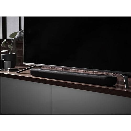 Yamaha Audio YAS-209BL Sound Bar with Wireless Subwoofer, Bluetooth, and Alexa Voice Control Built-In,Black,36 x 2.5 x 4.25 inches