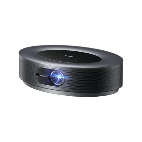 NEBULA 4K Projector, Cosmos Max 4K UHD TV Home Theater/Entertainment Projector, Android TV 9.0 with 5000+ Apps, Dolby Digital Plus, 360 ° of True 3D Audio, HDR10, HLG